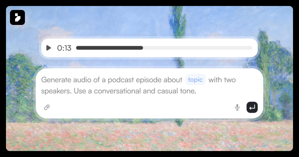Turn text into natural speech | Instruct AI Features